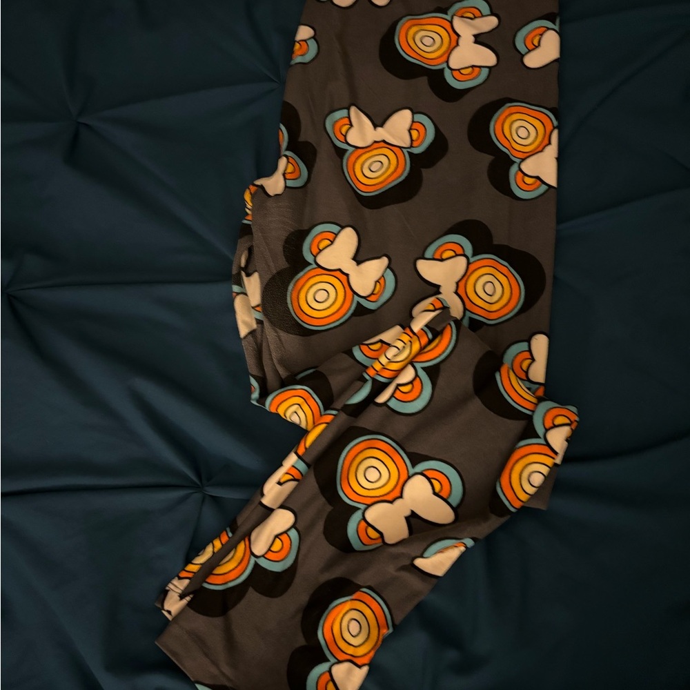 Minnie, mouse themed leggings